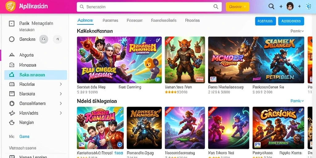 Gameplay seru yang menunjukkan misi yang harus diselesaikan.