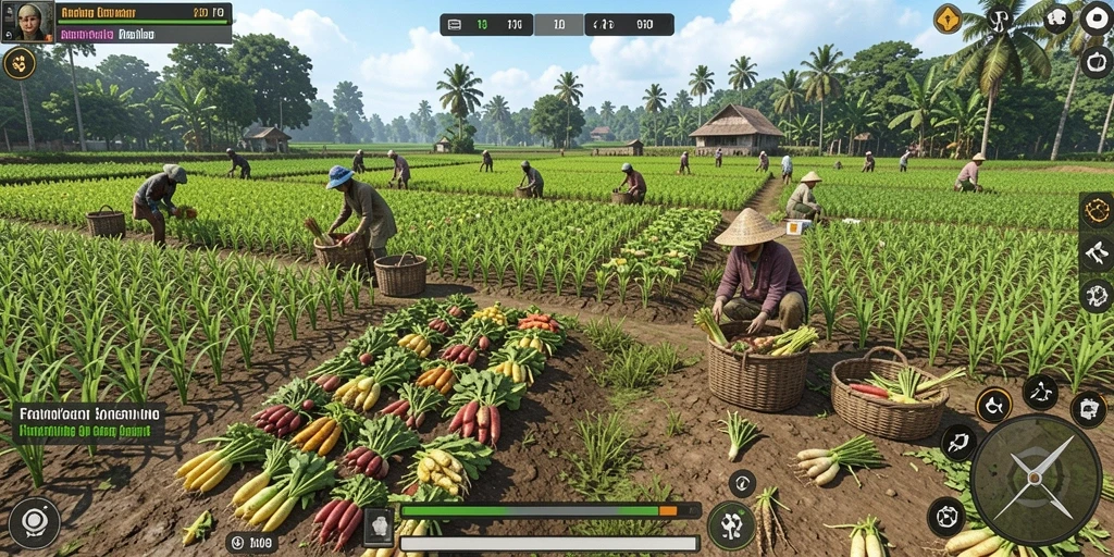 Tampilan permainan slot dengan grafik warna-warni dan menarik.