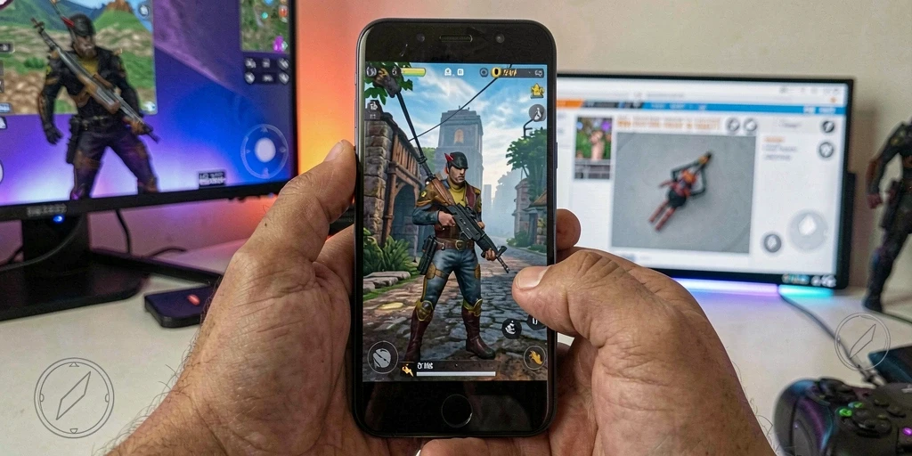 Pemandangan luar biasa dari level yang menarik.