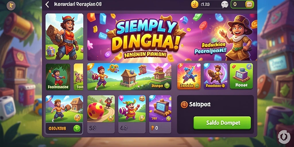 Grafik berkualitas tinggi yang membuat permainan semakin seru.