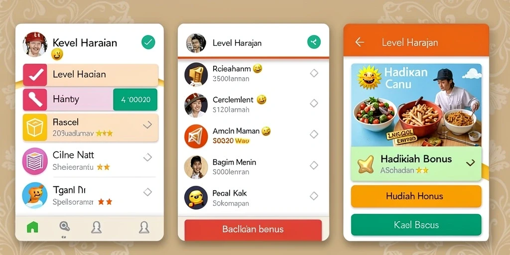 Fitur sosial yang memungkinkan interaksi antar pemain.