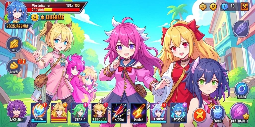 Screenshot dari level baru yang menantang.