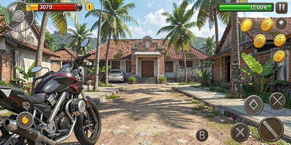 Momen pertempuran seru yang mendebarkan.